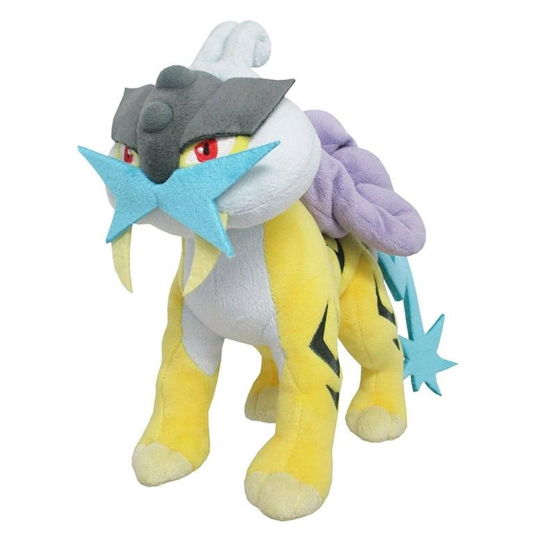 Sanei Pokemon All Star Collection PP62 Raikou 8-inch Stuffed Plush 