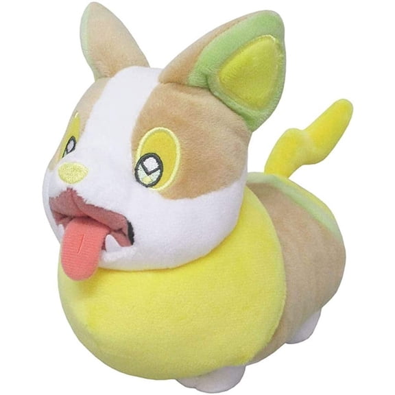 Sanei Pokemon Sword and Shield All Star Collection Yamper 6-inch Stuffed Plush