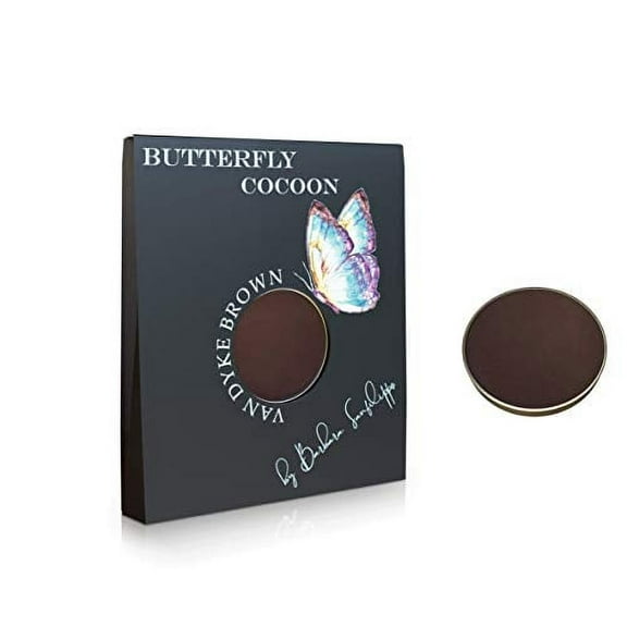 Sanfilippo Butterfly Cocoon Eyeshadow Matt Texture Color Van Dyke Brown