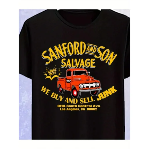 Sanford And Son Salvage Retro TV Ultra Soft Vintage Holiday Unisex T-Shirt up to size 5XL