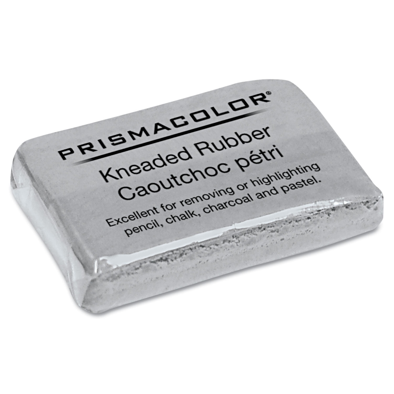 Sanford Design Kneaded Rubber Art Eraser, Rectangular, Large, Gray