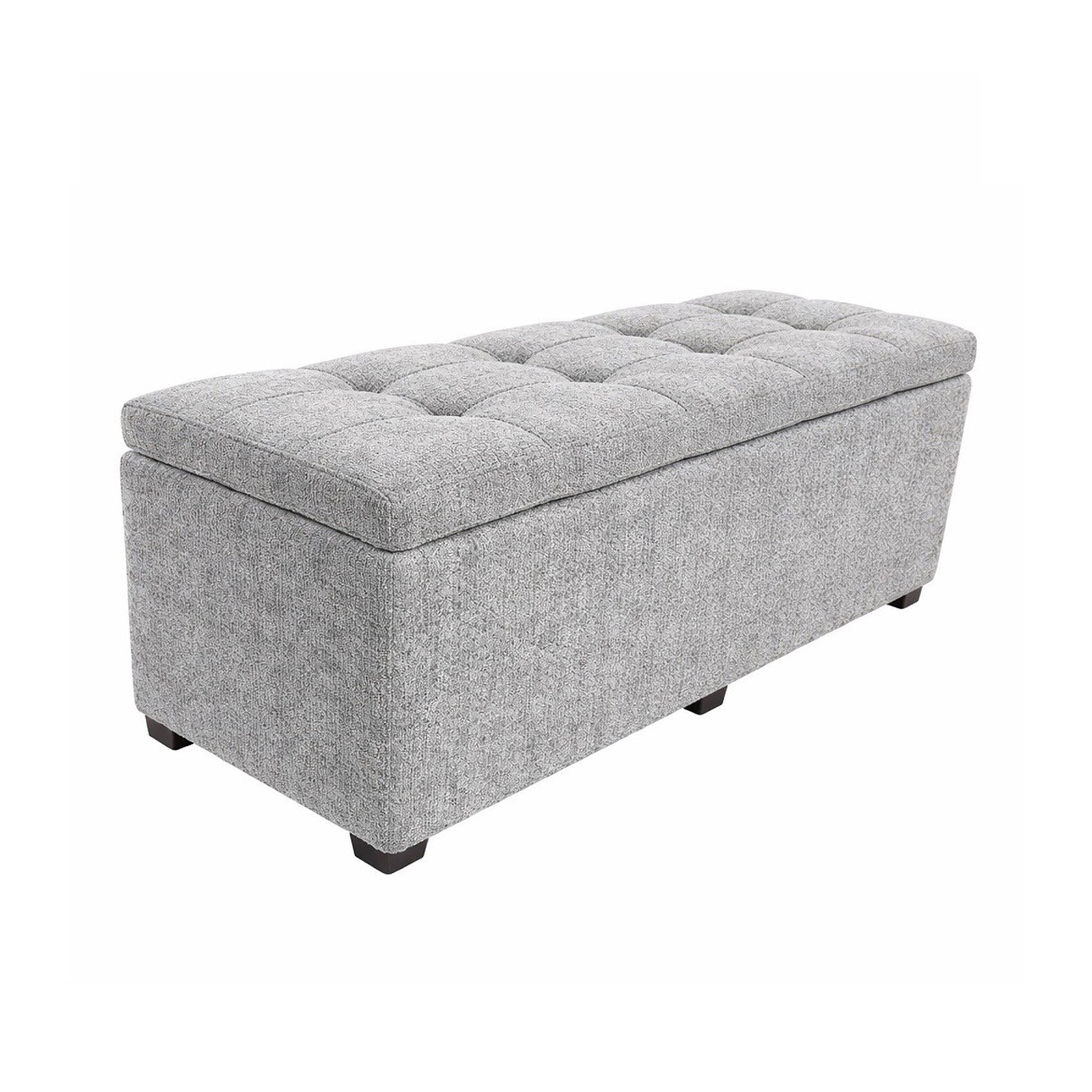 Sanford Living Esplanade Bed Bench, Matisse, Silver