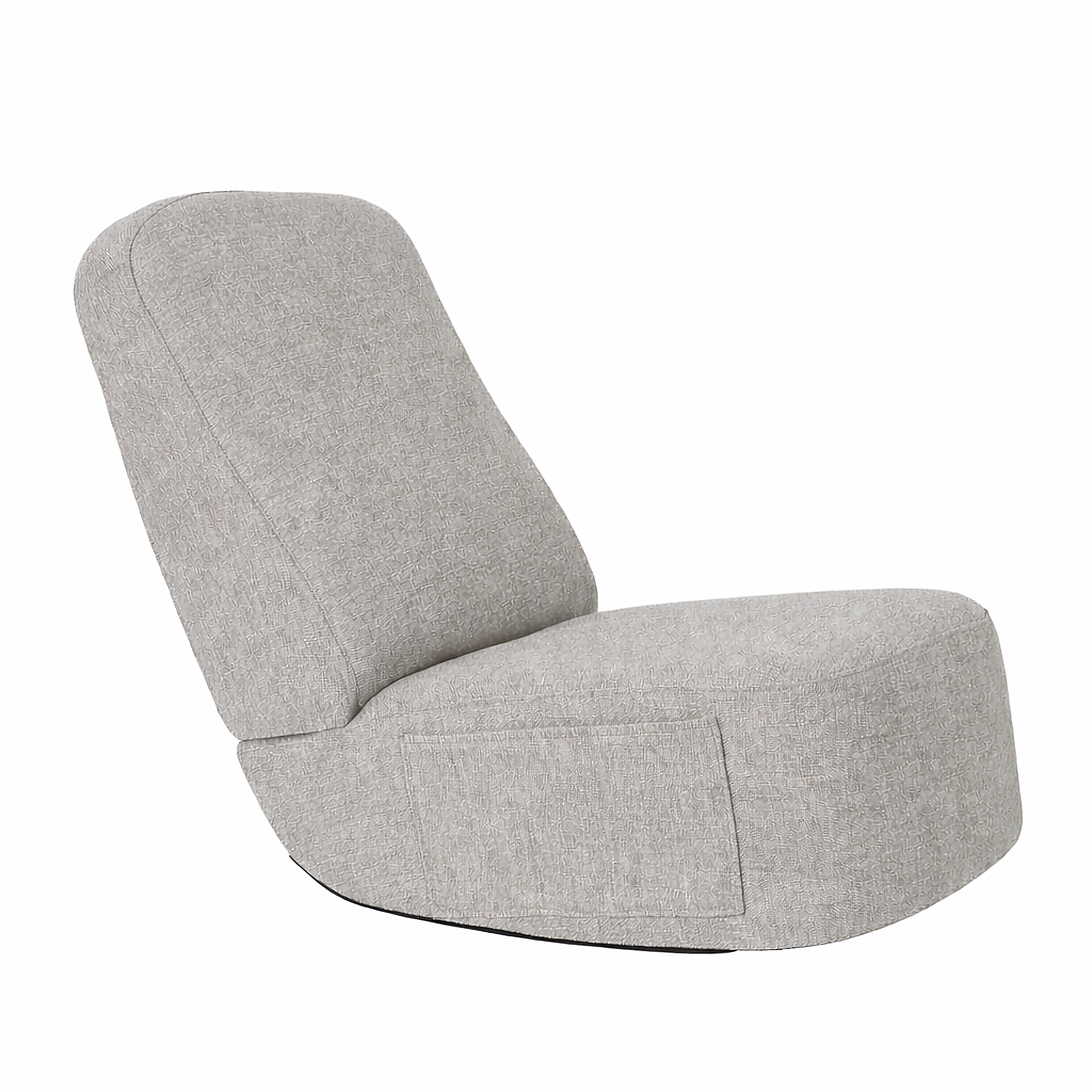 Sanford Living Roommate Rocking Accent Chair, Chenille Mist Gray