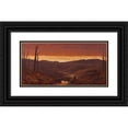 thumbnail image 1 of Sanford Robinson Gifford 18x11 Black Ornate Wood Framed Double Matted Museum Art Print Titled - Twilight in The&nbsp;Catskills (1861), 1 of 5