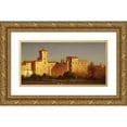 thumbnail image 1 of Sanford Robinson Gifford 18x11 Gold Ornate Wood Frame and Double Matted Museum Art Print Titled - Villa Malta, Rome (1879), 1 of 4