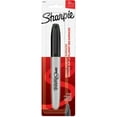 thumbnail image 1 of Sanford Sharpie Permanent Black Marker, Fine Tip - 1 Ea, 3 Pack, 1 of 1