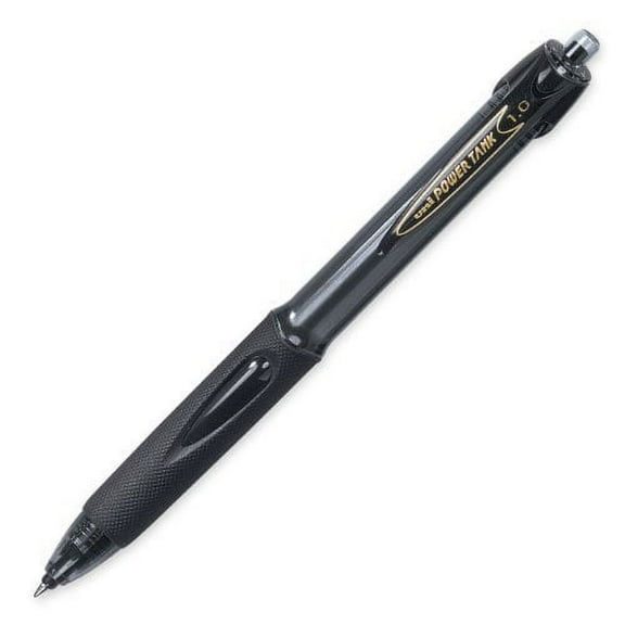 Sanford Uni-Ball Power Tank RT Ballpoint Retractable Pen, Bold, Black (42070) (4-Pack of 12)
