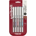 thumbnail image 1 of Uni-Ball Rollerball Pen Nonrefillable 0.7 mm 5/PK BE/GN/PK/RD/PE 60381PP, 1 of 8