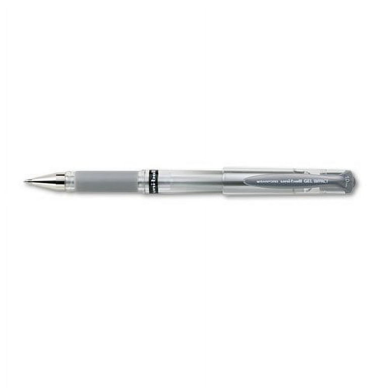 Sanford - Uniball Roller Ball Capped Gel Pen, Silver Metallic Ink, Medium, Sold as 1 EA Sanford - Uniball Roller Ball Capped Gel Pen, Silver Metallic Ink, Medium, Sold as 1 EA