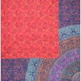 thumbnail image 1 of Sanganeer Block Print Reversible Duvet Cover Cotton 92" x 88" Fits Full-Queen Multi Color, 1 of 5