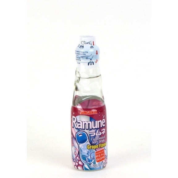 Sangaria - Grape Ramune Soda - 6.76 FO, Case of 18