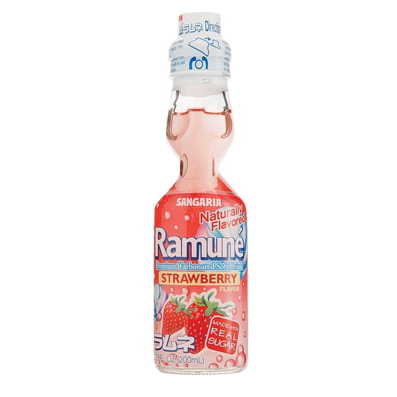 Sangaria - Strawberry Ramune Soda - 6.76 Fo, Case of 18