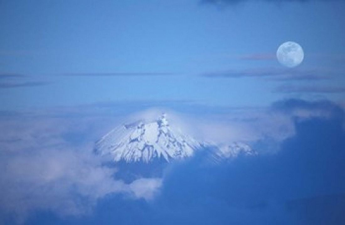 Sangay Volcano Ecuador Canvas Art - Panoramic Images (19 x 12)