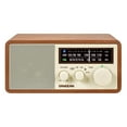 Sangean AM FM Table Top Radio with Bluetooth and AUX, Wooden Cabinet ...