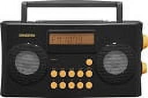 Sangean AM/FM Dual Alarm Clock Radio with Large Display Specially Designed for the Vision Impaired & Blind
