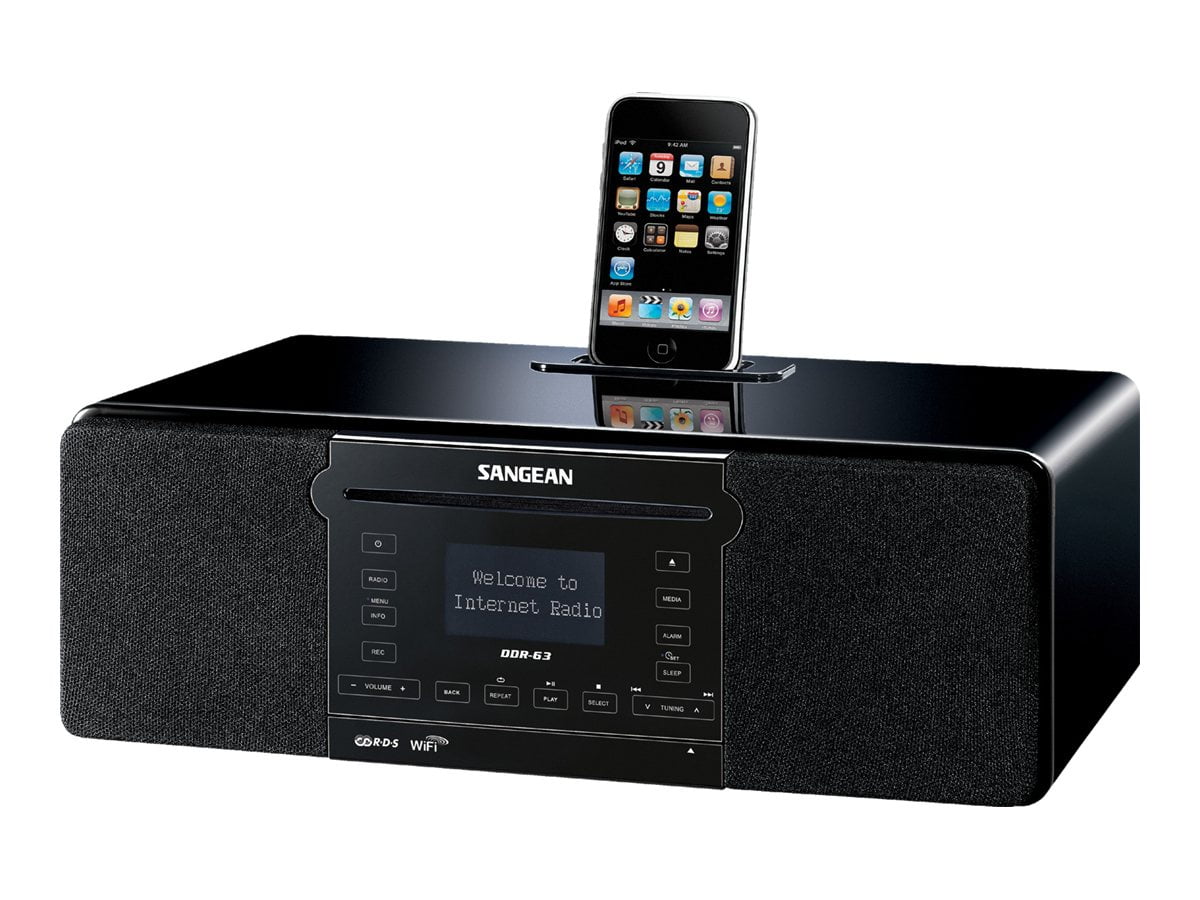 Sangean DDR-63 All-in-One Stereo Digital Music System with Radio