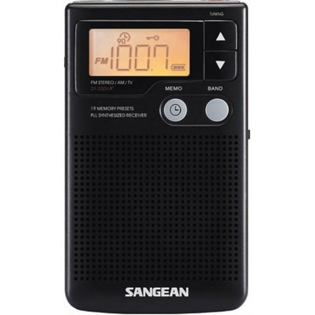 Sangean DT-200X FM-Stereo/AM Digital Tuning Pocket Radio