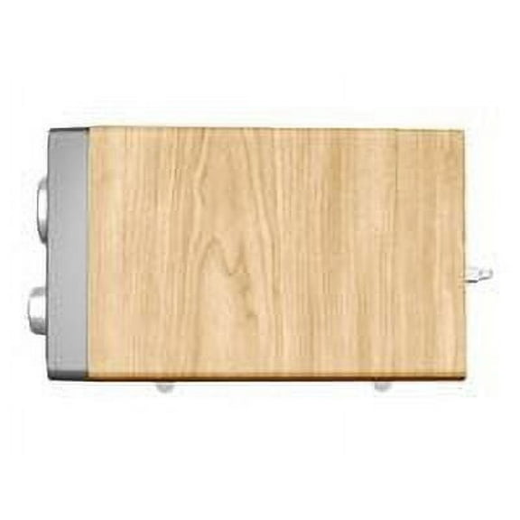 Sangean HDR-18 HD Radio/FM-Stereo/AM Wooden Cabinet Table Top Radio silver