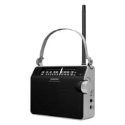 Sangean PR-D6 Retro AM/FM Portable Analog-Tuning Radio with Strap