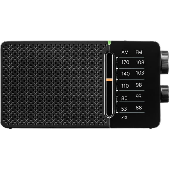 Sangean Portable AM/FM Radios, Black, SR-36