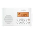 thumbnail image 1 of Sangean Portable AM/FM Weather Band Emergency Waterproof Shower Clock Radio With Large easy to read LCD Display, 1 of 4