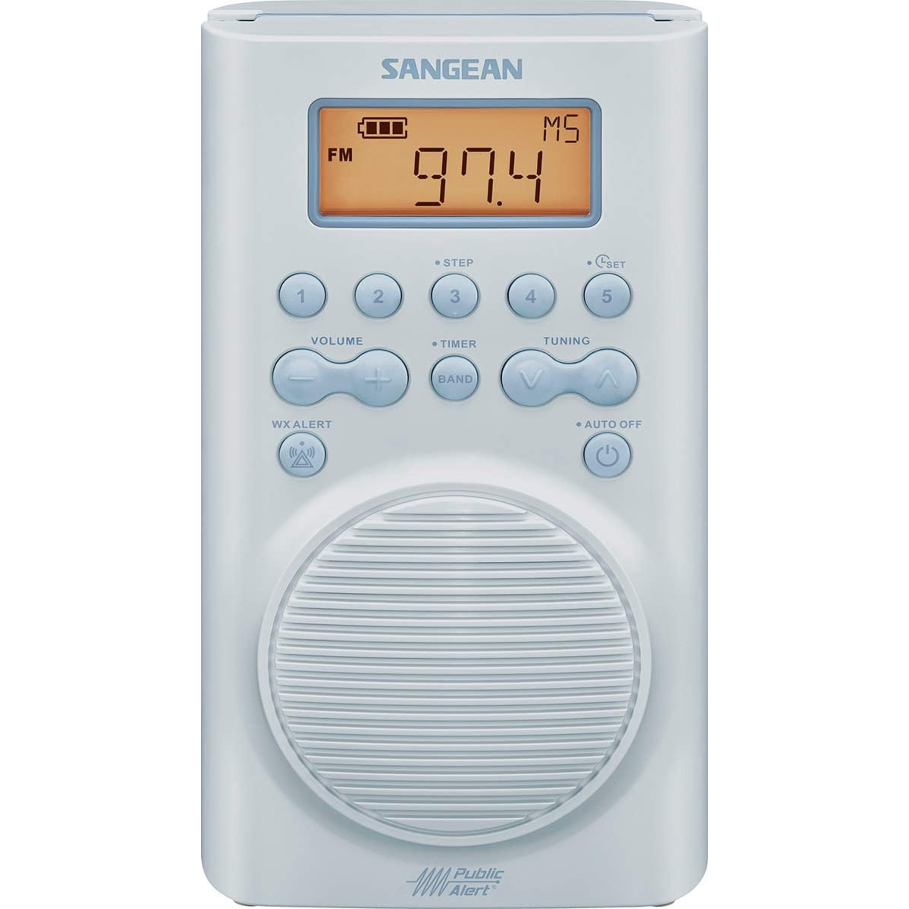 Sangean SG-100 Blue Waterproof Shower Radio