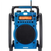 Sangean U3r Digital Am/fm Water-resistant Utility Radio With Alarm