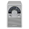 thumbnail image 1 of SangeanAmerica WR-15SR AM and FM Table Top Wooden Radio,Silver Piano Finish, 1 of 1