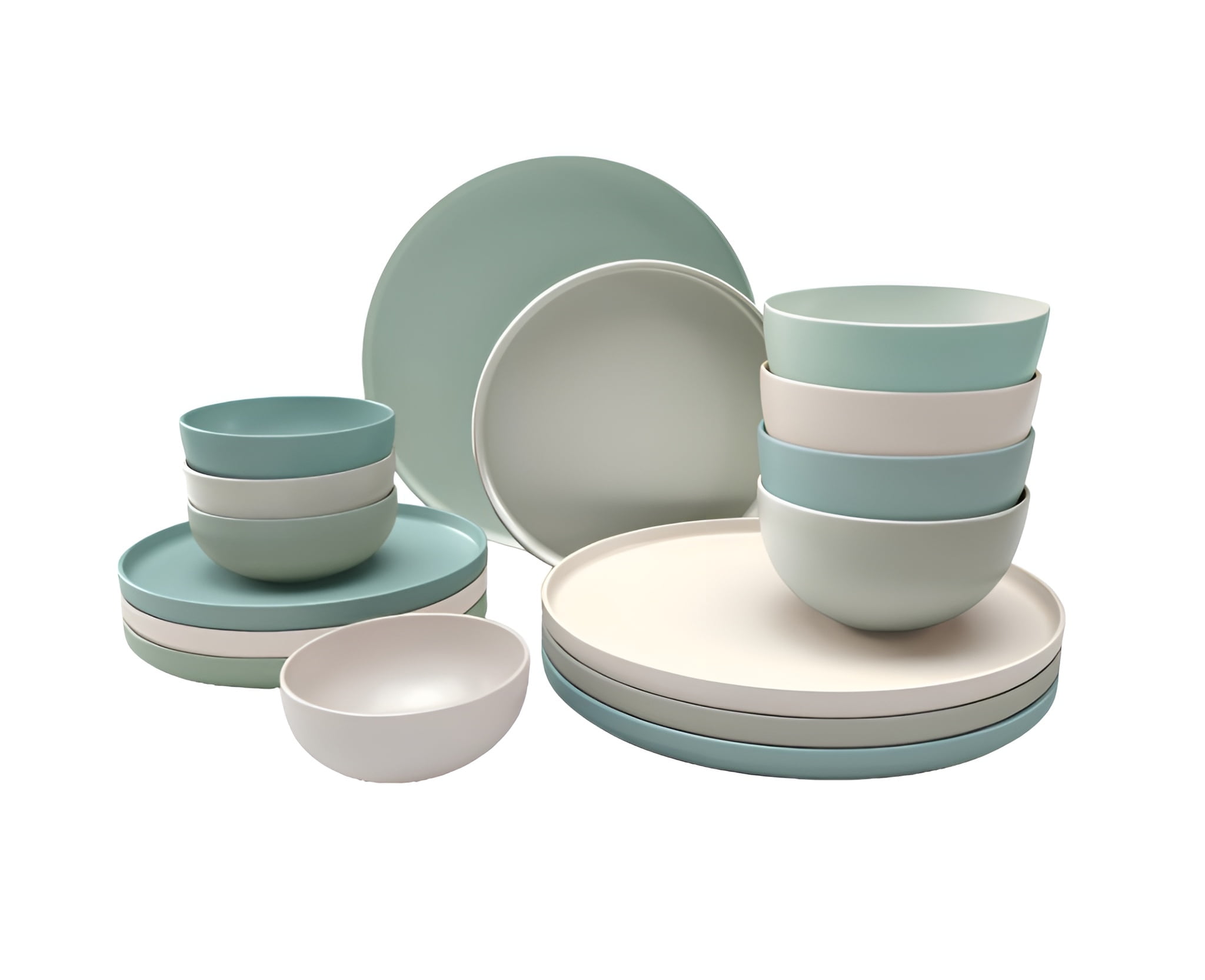 Free Shipping! Sango Kaya Blue 16 Piece Dinnerware Set Walmart