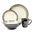 thumbnail image 1 of Sango Novelle Moss 16-Piece Stoneware Dinnerware Set, Moss Green, 1 of 8