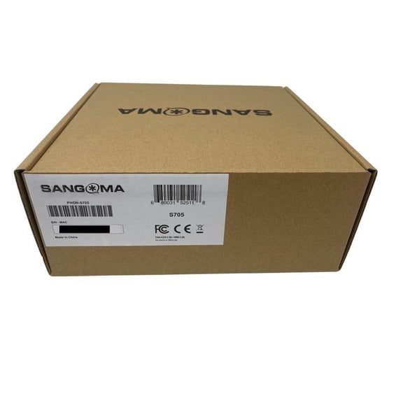 Sangoma S705 Gigabit IP Phone (PHON-S705) - Brand New w/1-Year Warranty