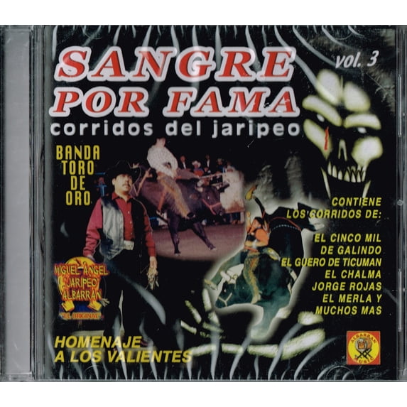 Banda Toro De Oro Sangre Por Fama Corridos Del Jaripeo (CD)