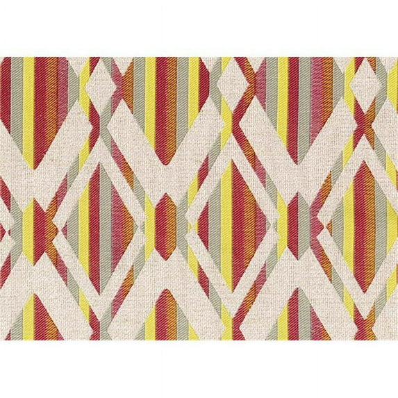 Sangria 54 Woven Jacquards Fabric, Freesia