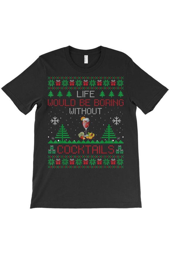 Sangria Drinker Gift Cocktail Gift Sangria Funny Xmas Themed Themed H37748 Unisex T-Shirt, Up to 5XL Available