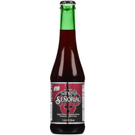 Sangria Senorial Soda, 11.16 fl oz (330ml) Glass Bottle, 1 Count