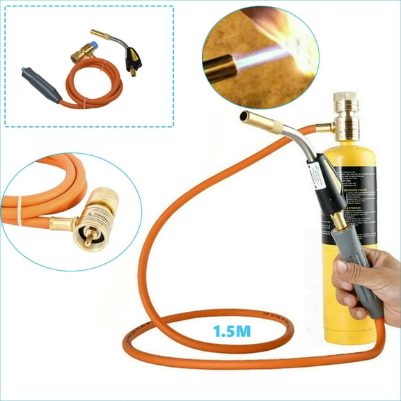 Sanheshun Mapp Gas Plumbing Turbo Burner Torch Propane Soldering Brazing Welding  Welder