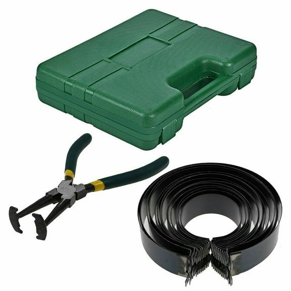 Sanheshun Universal Piston Ring Compressor Cylinder Installer w/ Plier & 14 Band Tool & Carrying Box