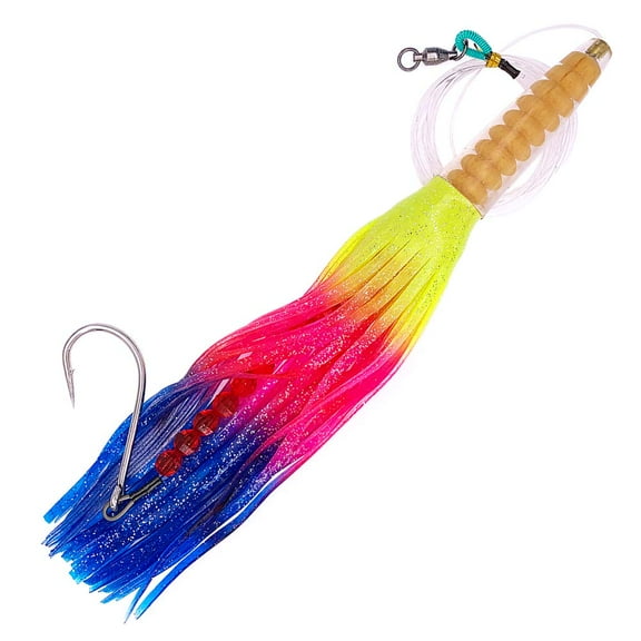 Sanhu 12 Rigged Green Machine, Rigged - 5pcs- Rainbow
