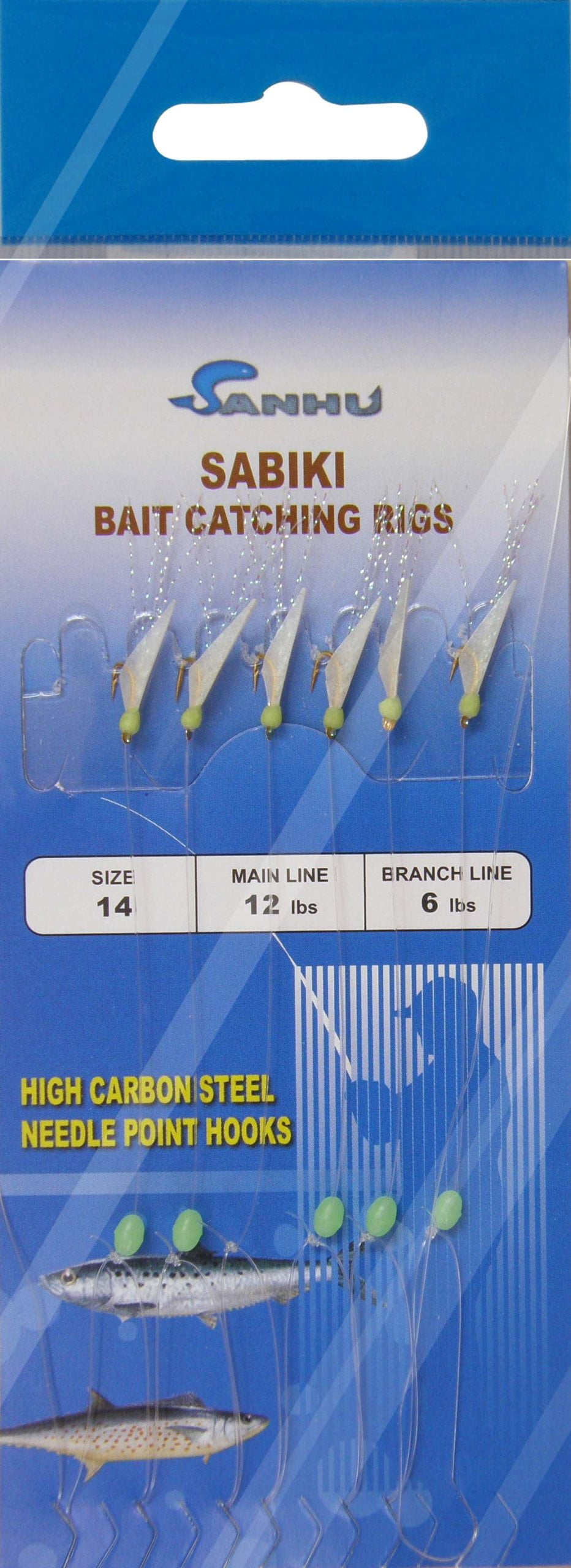 Sanhu Bait Rigs - Size #14 - Model 467 - 10 Packs