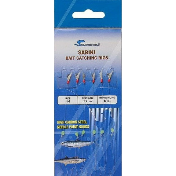 Sanhu Bait Rigs - Size #14 - Model 469 -10 Packs