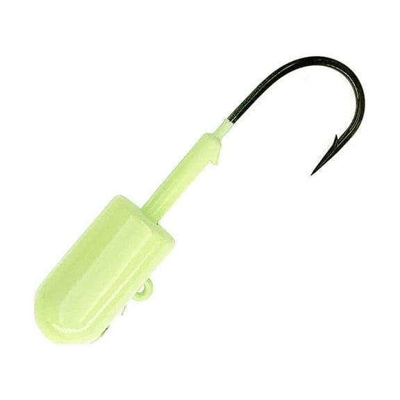 Sanhu Bullet Jig Head 8oz - Glow in The Dark - Hook Size 10/0-5 pcs