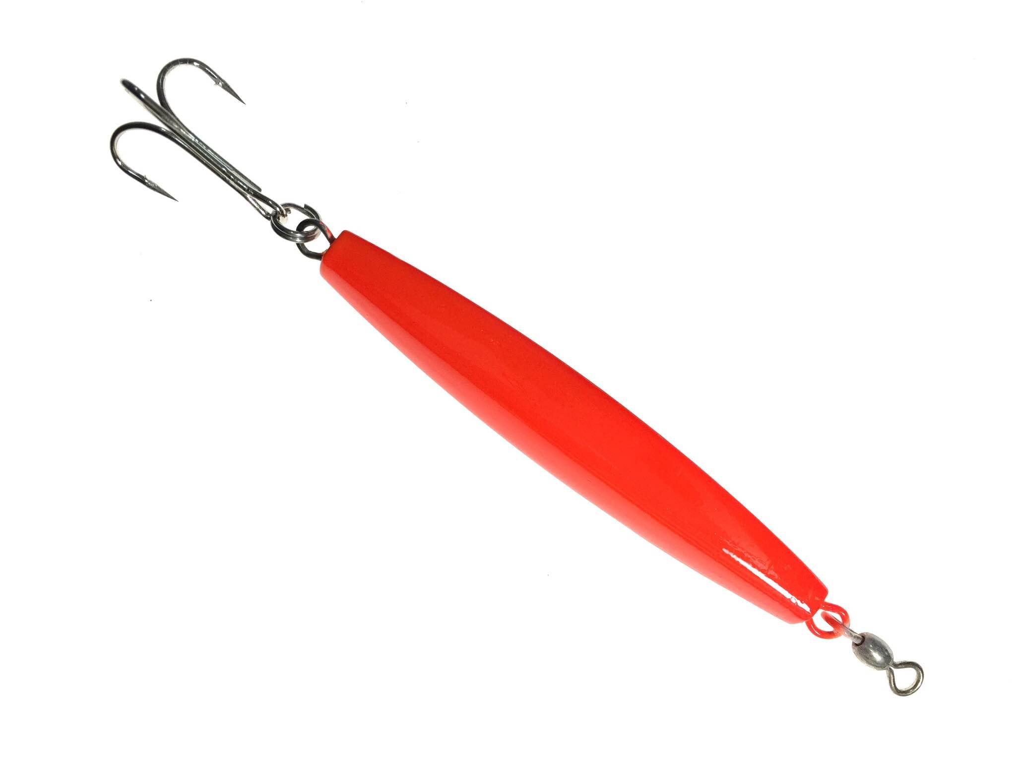 Sanhu Diamond Jigs Fluorescent Red 10oz 7 Pieces