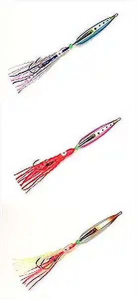 Sanhu Knife Bottom Ship Metal Jig 135g 4.76oz Blue/Pink/Silver 3 Colors 3 Packs