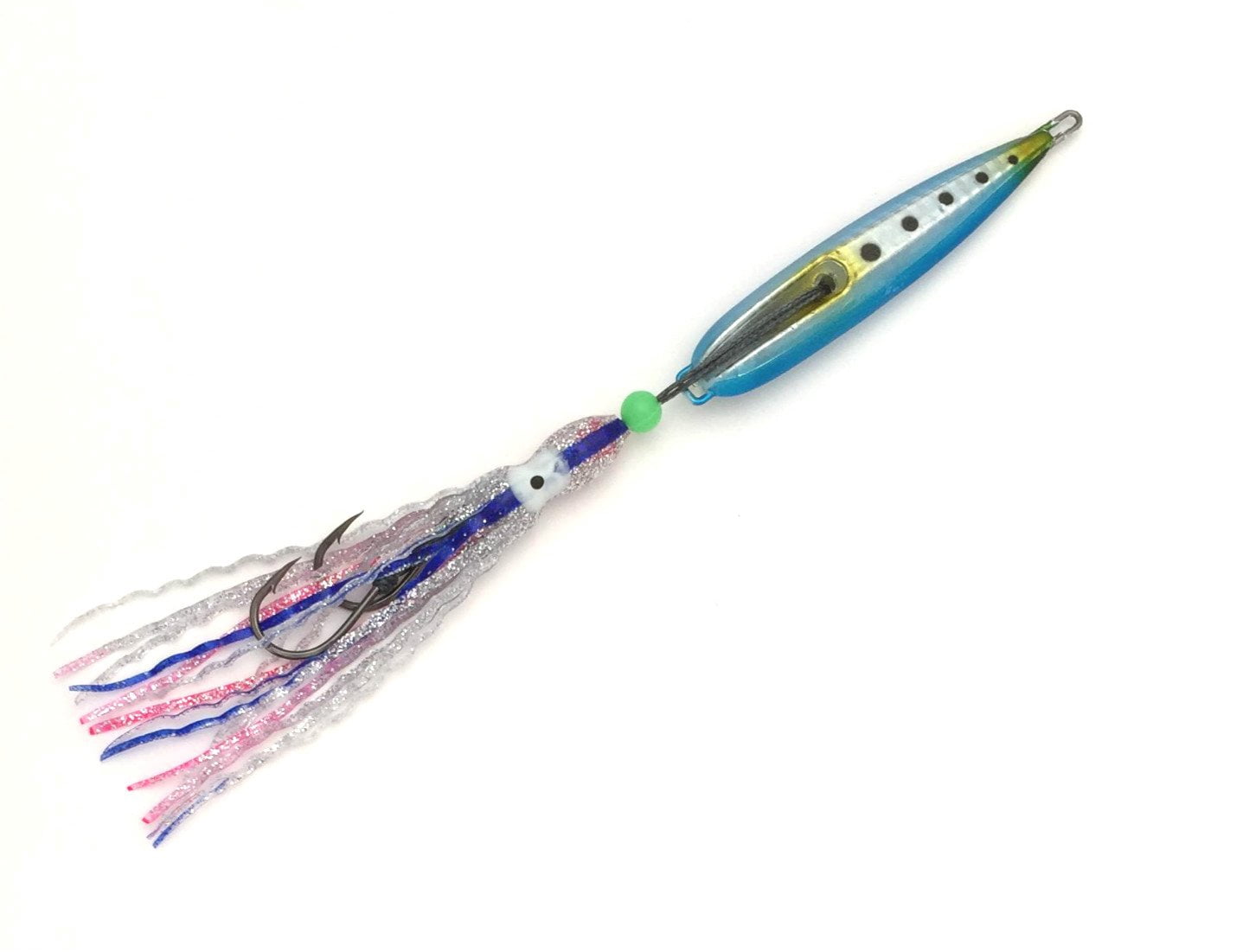 Sanhu Knife Bottom Ship Metal Jig 90g 3.17oz Blue 3 Packs