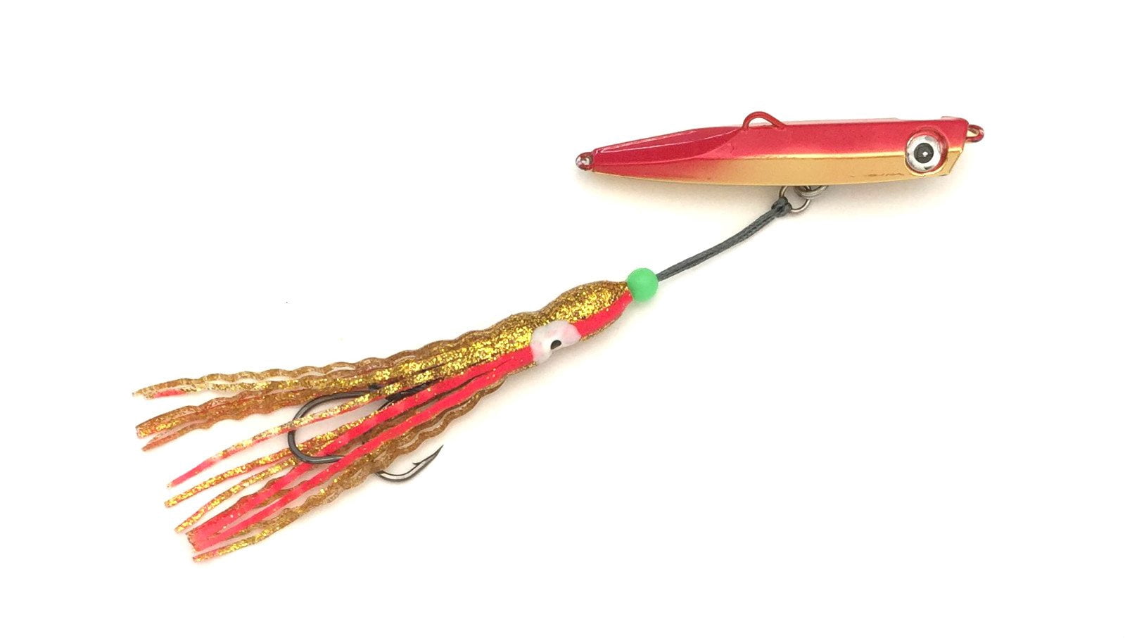 Sanhu Knife Pirates Metal Jig MB 100g 3.5oz Red Gold 3 Packs