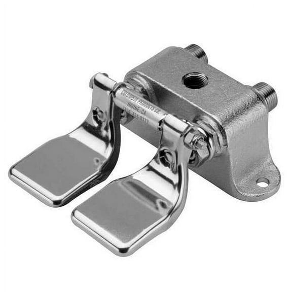 Sani-Lav Double Foot Pedal Valve,1/2 In NPT 101L