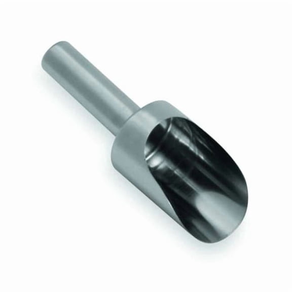 Sani-Lav Scoop,8 in L,Silver 3997