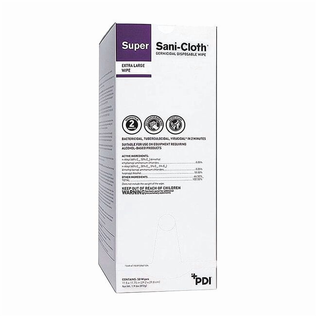 Disinfecting Wipes, 11-1/2 x 11-3/4", 50 Pack, 50 Wipes/ Pack PSCI077295