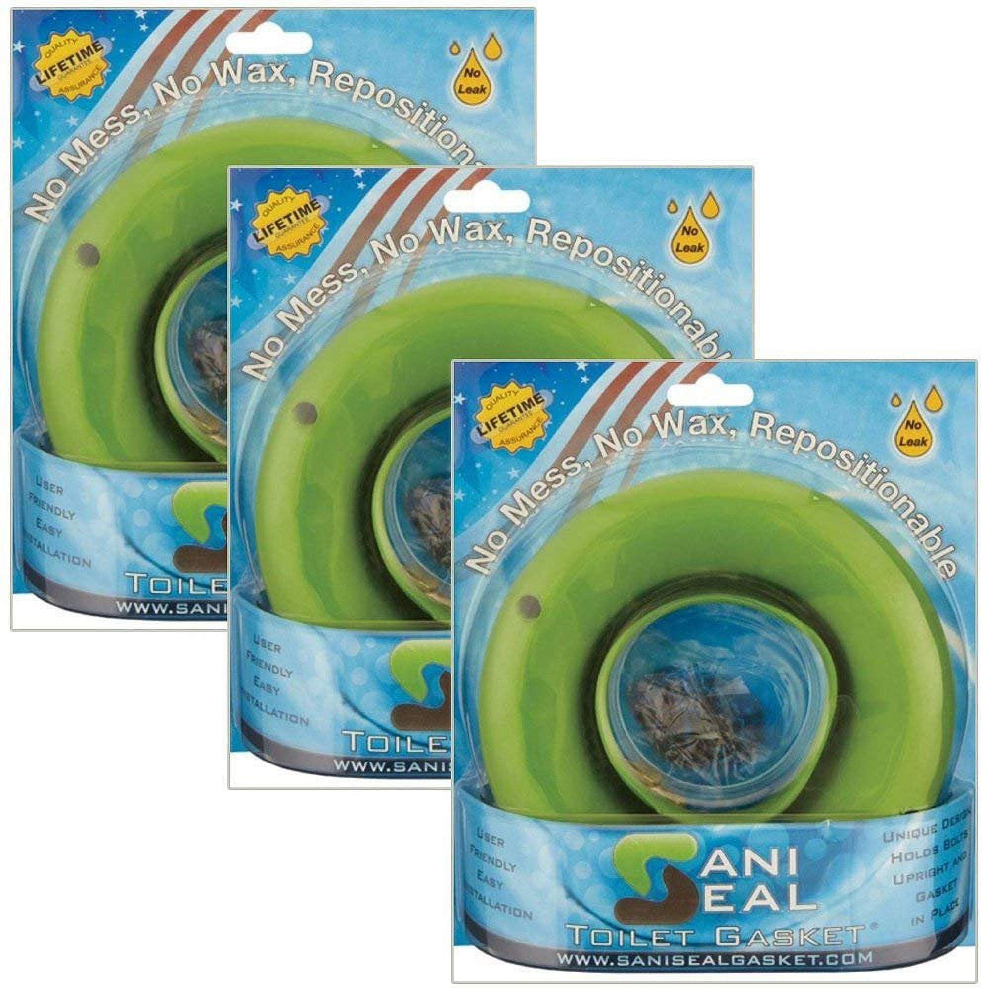 Sani Seal Waxless Toilet Gasket 3 "