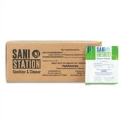 Sani Station Sanitizer And Cleaner, 0.5 Oz Packets, 100/pack | Bundle of 2 Packs